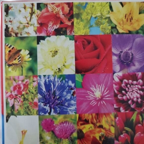 NIB Summer Flower Collage Puzzle 650 PCS - Picture 5 of 11